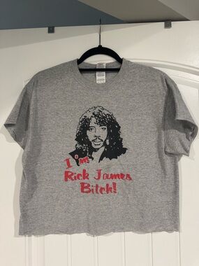 Vintage Rick James Cropped Tee